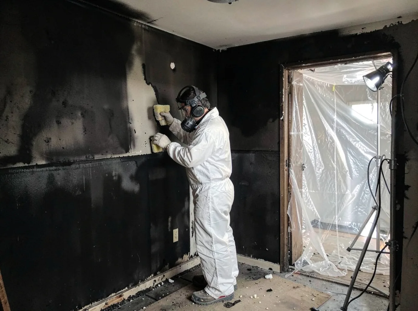 Fire Damage Restoration company in Ether, NC